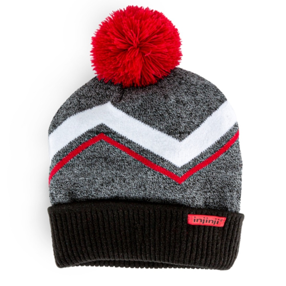 Injinji Beanie - Unisex - Black/Gray